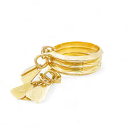 18ct Yellow Gold Charm Ring