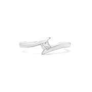 18ct White Gold Princess Diamond Ring