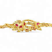 20ct Ruby & Diamond Bracelet