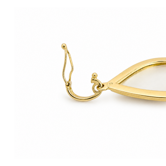 9ct Yellow Gold Pearl Pendant