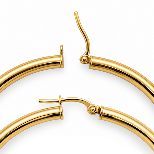 9ct Hoop Earrings