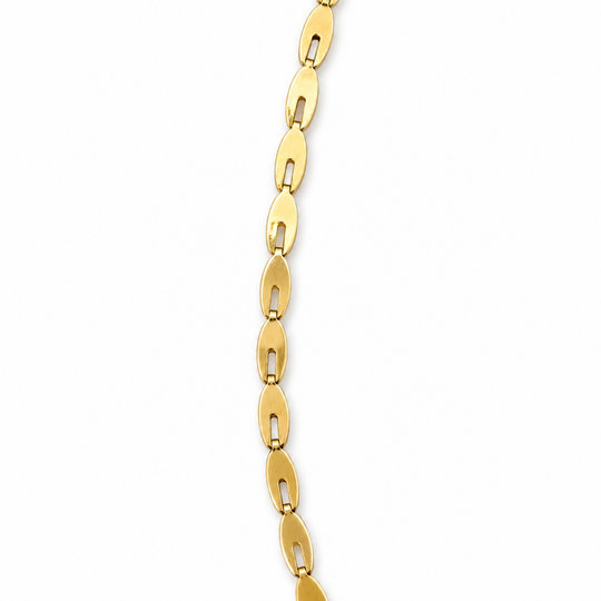 18ct Yellow Gold Oval Link Chain 