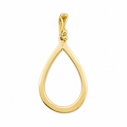 9ct Yellow Gold Pearl Pendant