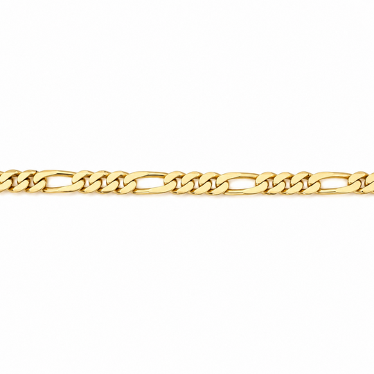 9ct Yellow Gold Long Short Bracelet 