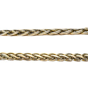 9ct Yellow Gold Weave Chain 