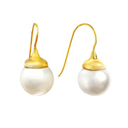 18ct South Sea Pearl Drop Earrings