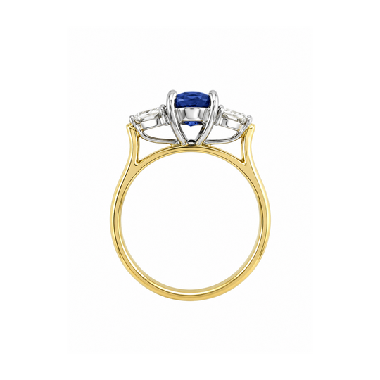 18ct Sapphire & Diamond Ring