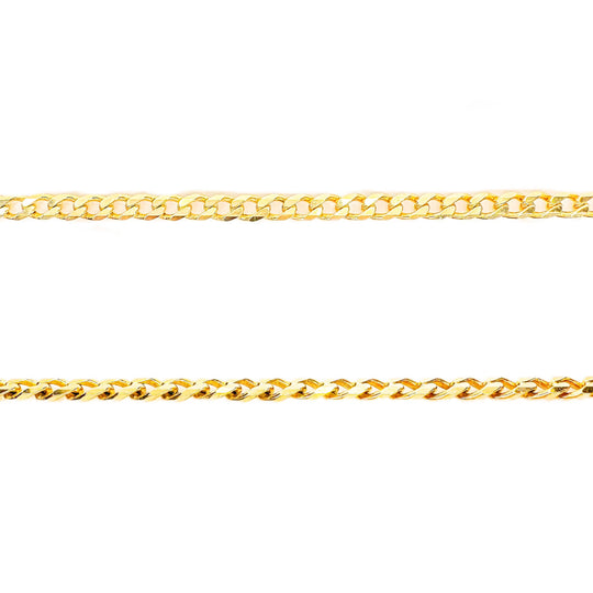 9ct Yellow Gold Curb Bracelet