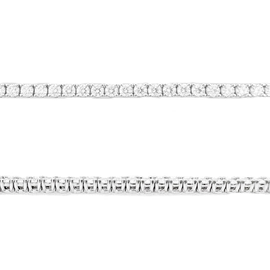 2.00ct TW, 18ct White Gold Diamond Tennis Bracelet