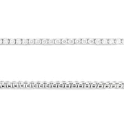 2.00ct TW, 18ct White Gold Diamond Tennis Bracelet