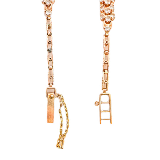 15ct Rose Gold Antique Bracelet