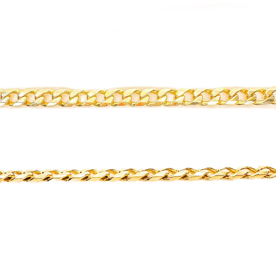 9ct Yellow Gold Cuban Link Bracelet