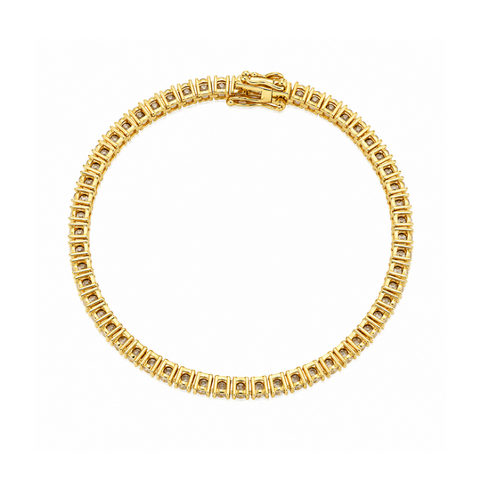 9ct Diamond Tennis Bracelet, 3.56cts