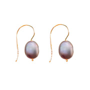 14ct Pearl Drop Earrings 