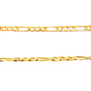 14ct Yellow Gold Long Short Curb Chain