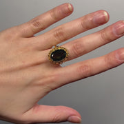 14ct Yellow Gold Spinel Ring