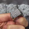 9ct Mens Large Diamond Ring