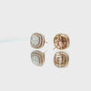 14ct Rose Gold & Diamond Earrings