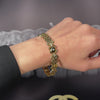 18ct Fancy Link Yellow Gold Bracelet