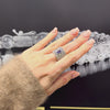 18ct Tanzanite & Diamond Dress Ring