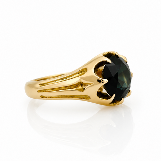 18ct Sapphire Mens Ring