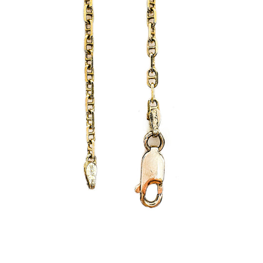 14ct Yellow Gold Anchor Chain