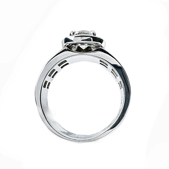 18ct White Gold Diamond Ring