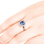 18ct White Gold Tanzanite Ring