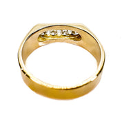 18ct Yellow Gold Four Diamond Ring