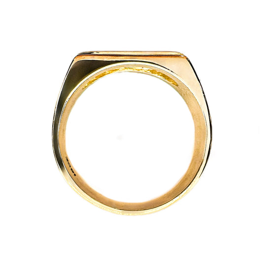 18ct Yellow Gold Four Diamond Ring