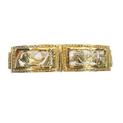 18ct Yellow Gold Imagery Bracelet