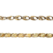 18ct Yellow Gold Fancy Link Necklace