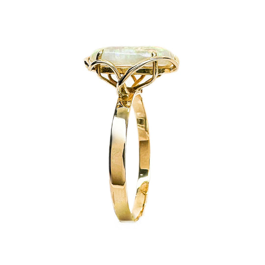 18ct Yellow Gold Opal Ring 