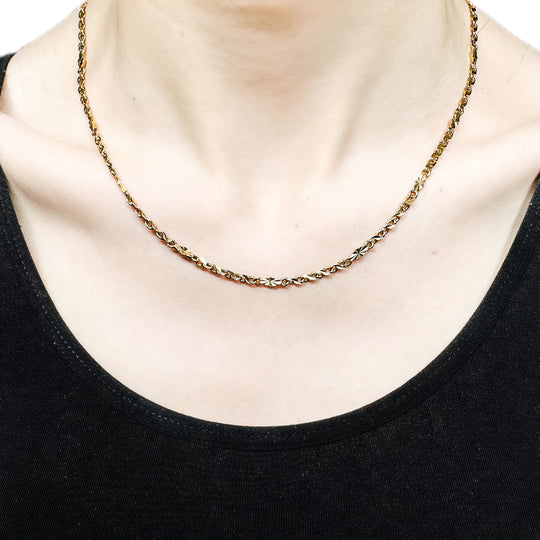 22ct Yellow Gold Fancy Link Chain