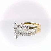 18ct Yellow Gold 1.10ct Princess Diamond Ring